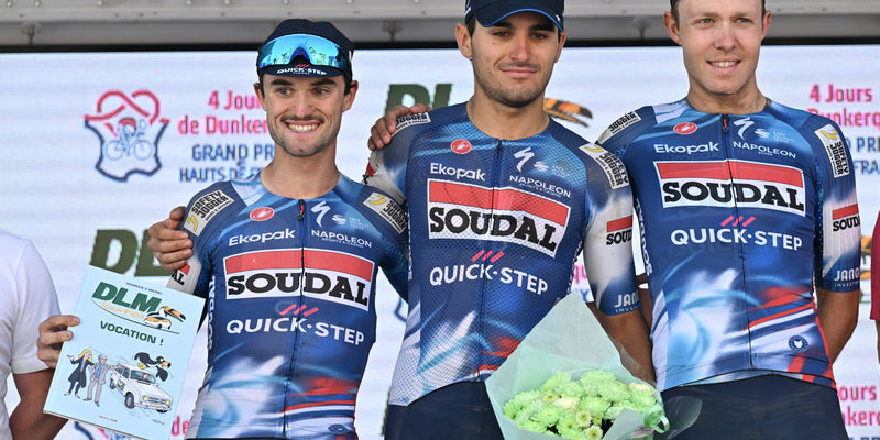 Soudal Quick-Step in de aanval in Dunkerque