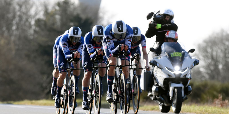 Paris-Nice: Soudal Quick-Step levert solide ploegentijdrit af