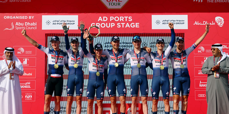 Soudal Quick-Step powers to victory at the UAE Tour