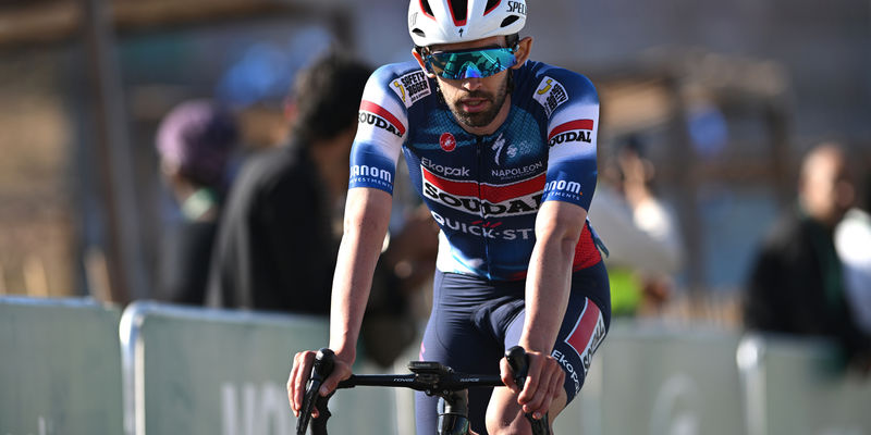Tough uphill finish leads to gaps in the AlUla Tour GC
