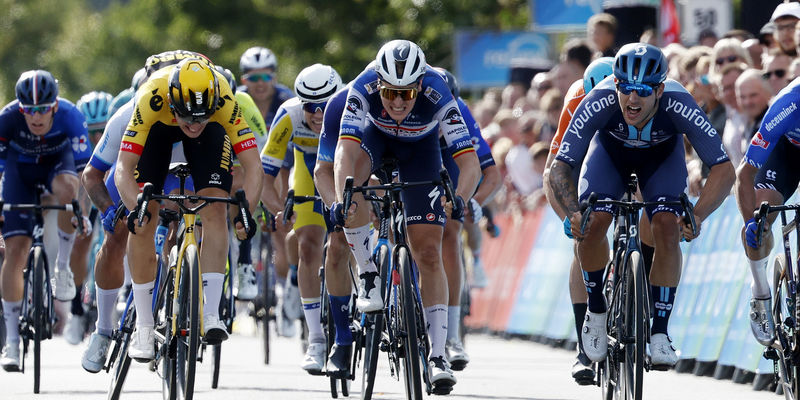 Renewi Tour: Merlier net naast het ritpodium