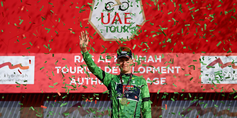 Merlier in green at the UAE Tour