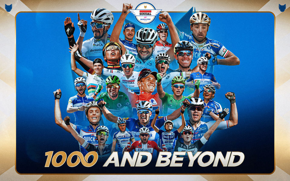 Soudal Quick-Step viert 1000 overwinningen