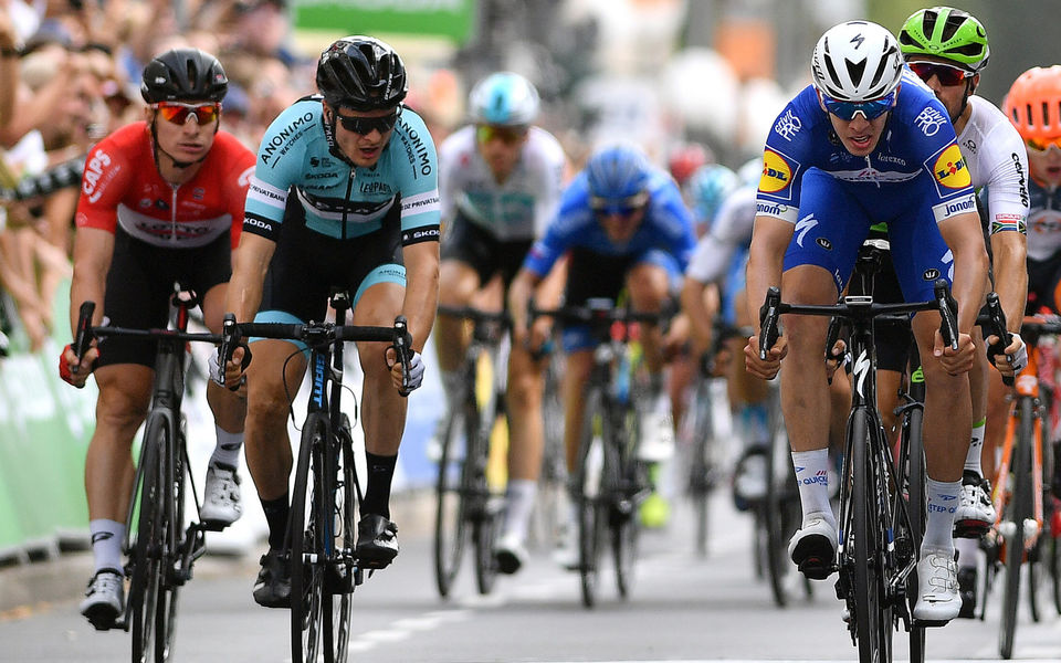 Hodeg wins stage 1 at the Deutschland Tour