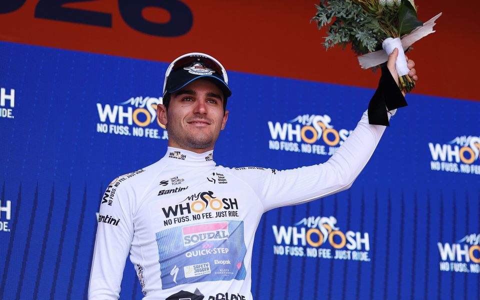 Raccagni takes white at the Tour Down Under