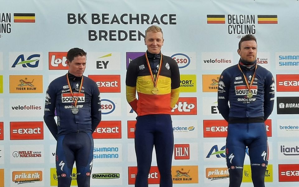 Merlier nieuwe Belgisch kampioen Beachrace