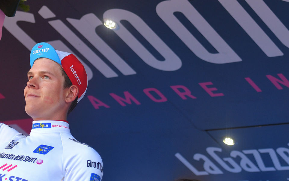 Giro d’Italia: Jungels moves back into white jersey