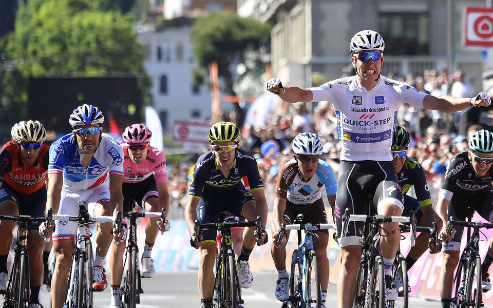 Giro d’Italia: Brilliant Jungels wins in Bergamo