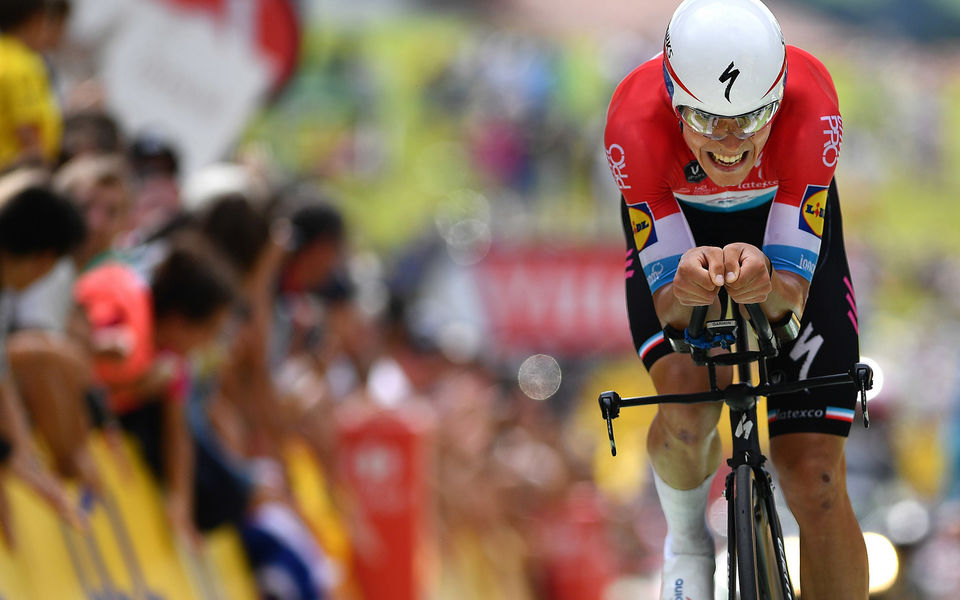 Jungels sluit Tour af met sterke tijdrit