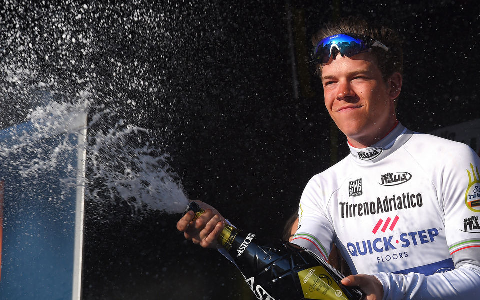 Jungels claims Tirreno-Adriatico white jersey for second straight year