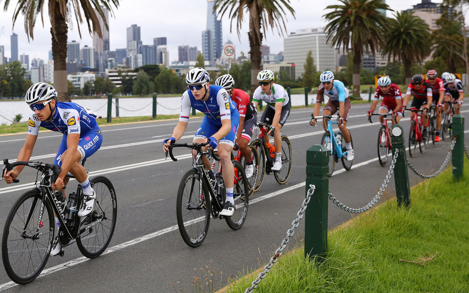 Quick-Step Floors actief tijdens Cadel Evans Race