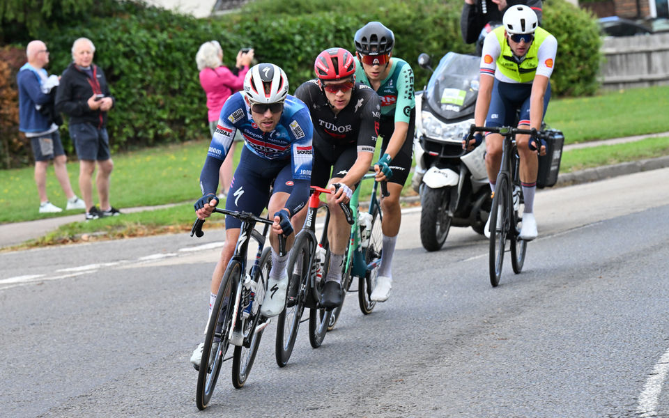 Strong day at the front for Pedersen
