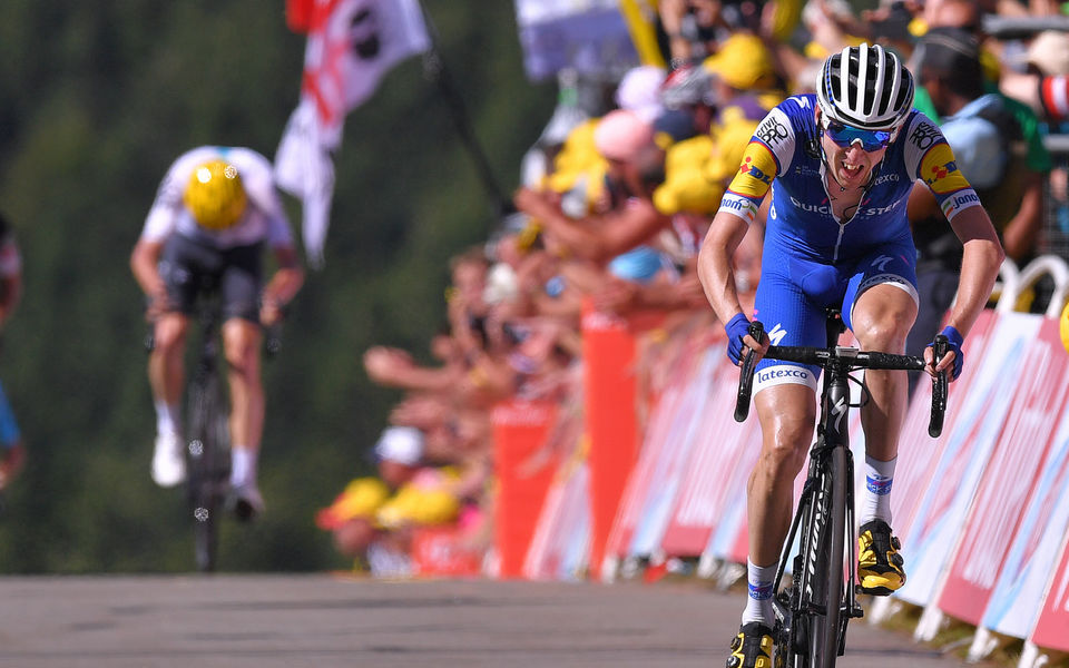 Tour de France: Dan Martin rides to second on Planche des Belles Filles