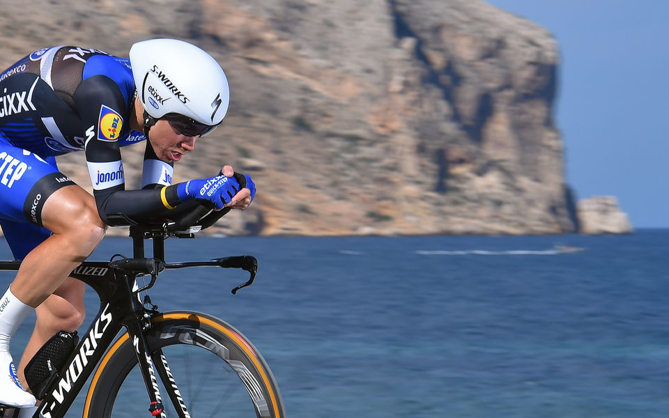 Vuelta a España: Lampaert 4e in tijdrit, De La Cruz ongelukkig