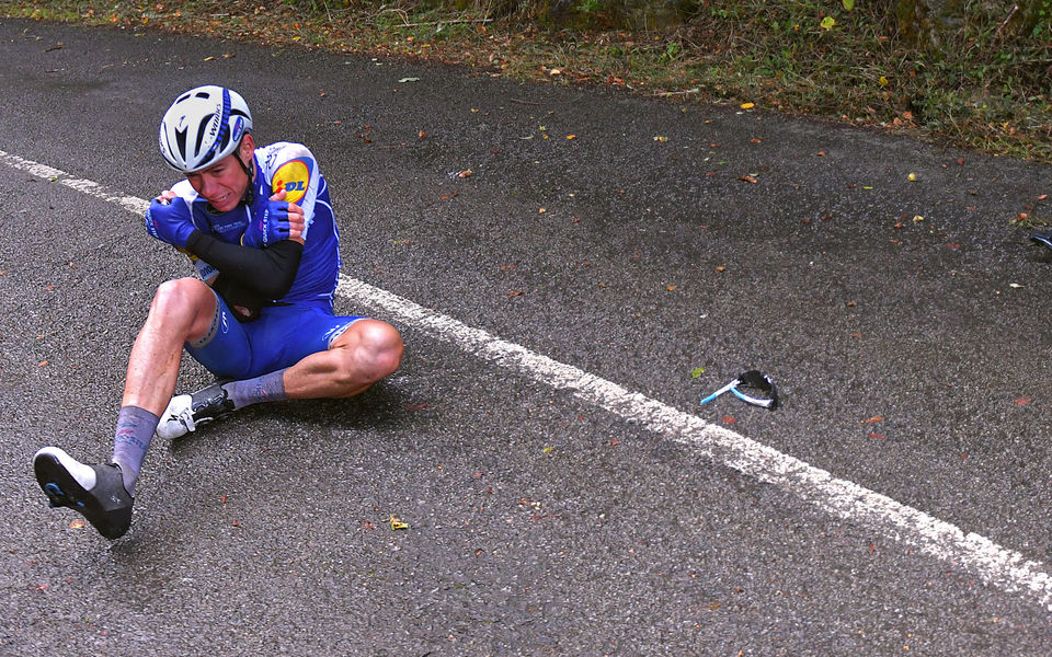 David De La Cruz out of the Vuelta a España