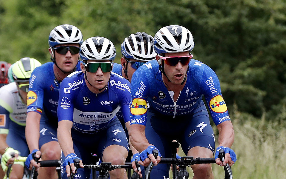 Evenepoel successfully defends his overall lead