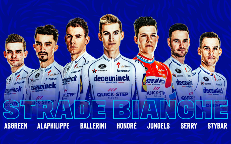 Deceuninck – Quick-Step selectie Strade Bianche