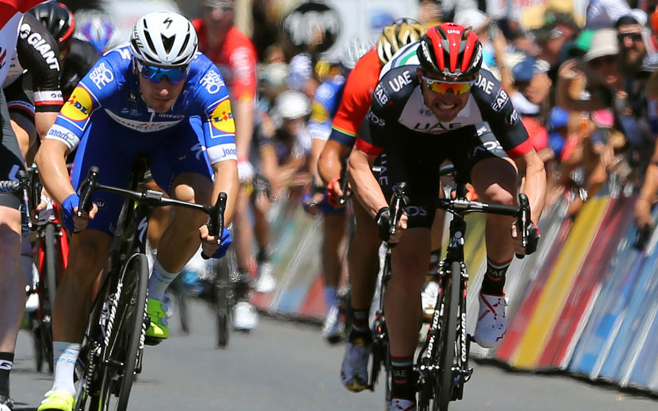 Tour Down Under: Viviani dichtbij podiumplaats