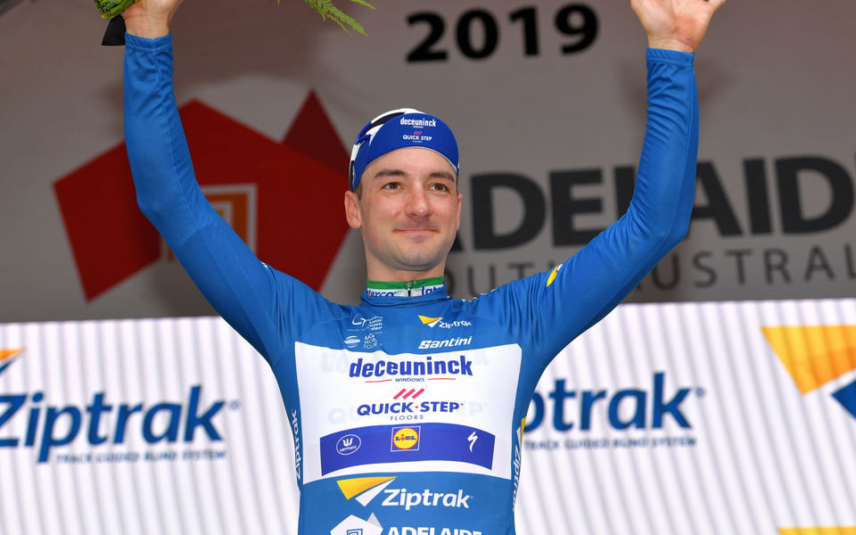 Tour Down Under: Viviani in blauwe trui