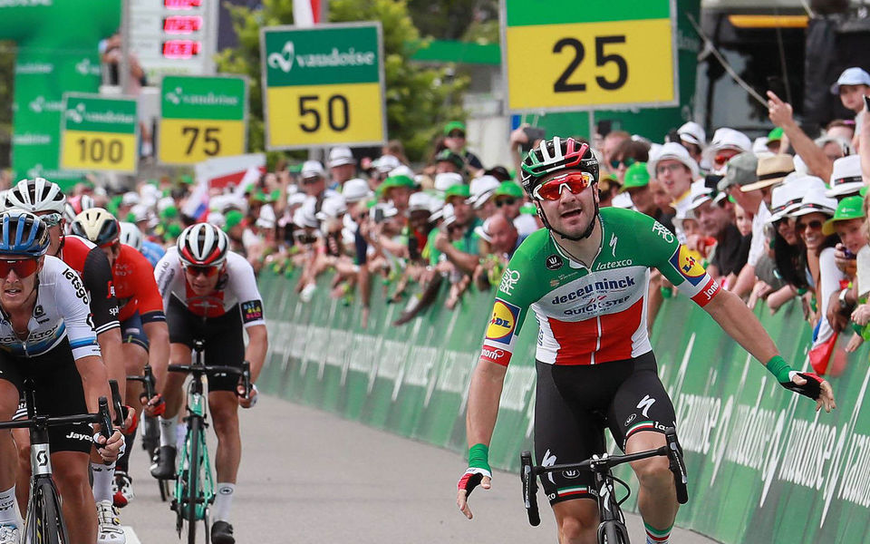 Tour de Suisse: Elia Viviani is terug!