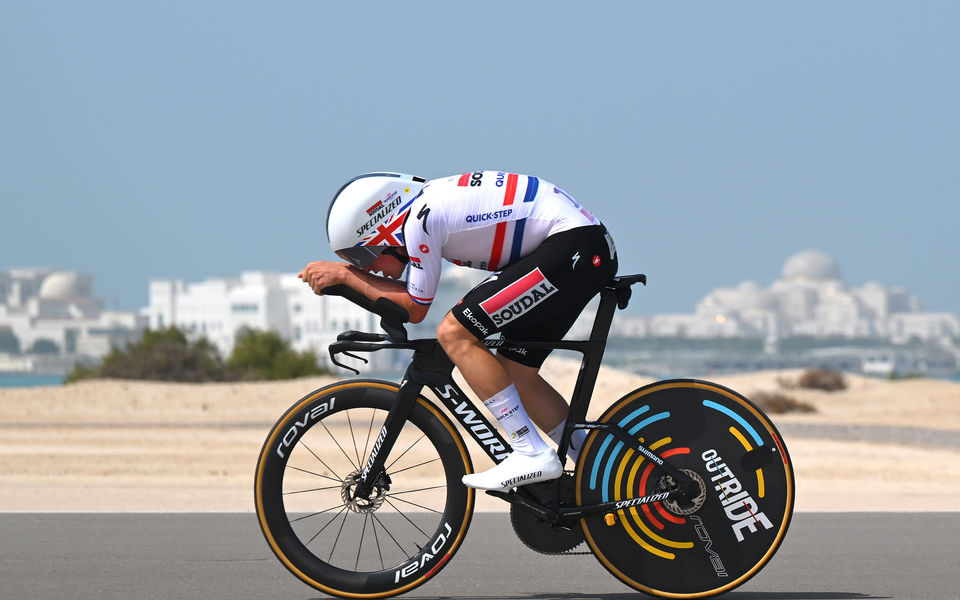 Hayter time trials to top five in UAE