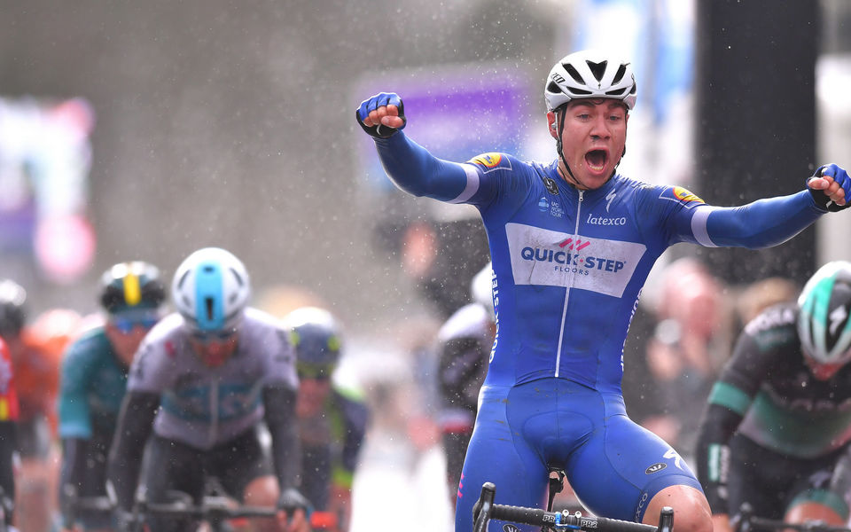 Fabio Jakobsen shines in the rain to take Scheldeprijs victory