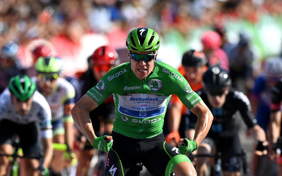 Birthday boy Jakobsen gets the perfect present at La Vuelta