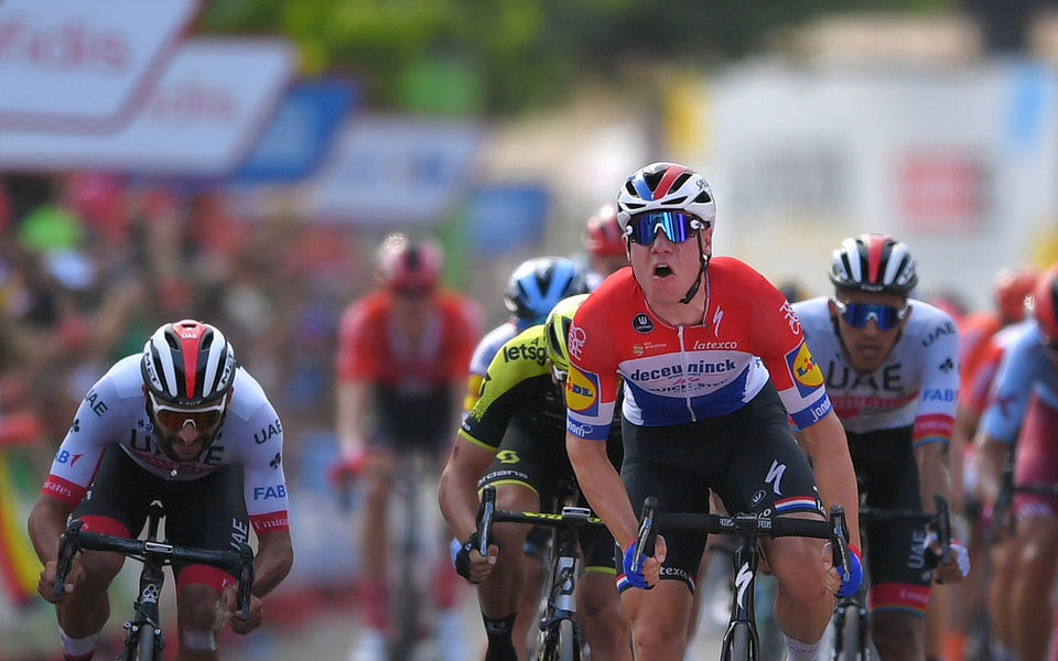 Fabio Jakobsen breaks the ice at La Vuelta a España