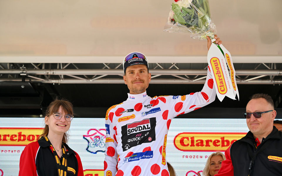 Fausto Masnada wins KOM jersey in Dunkerque