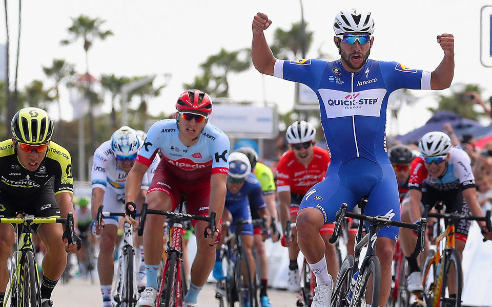 Fernando Gaviria snelt naar zege in Tour of California