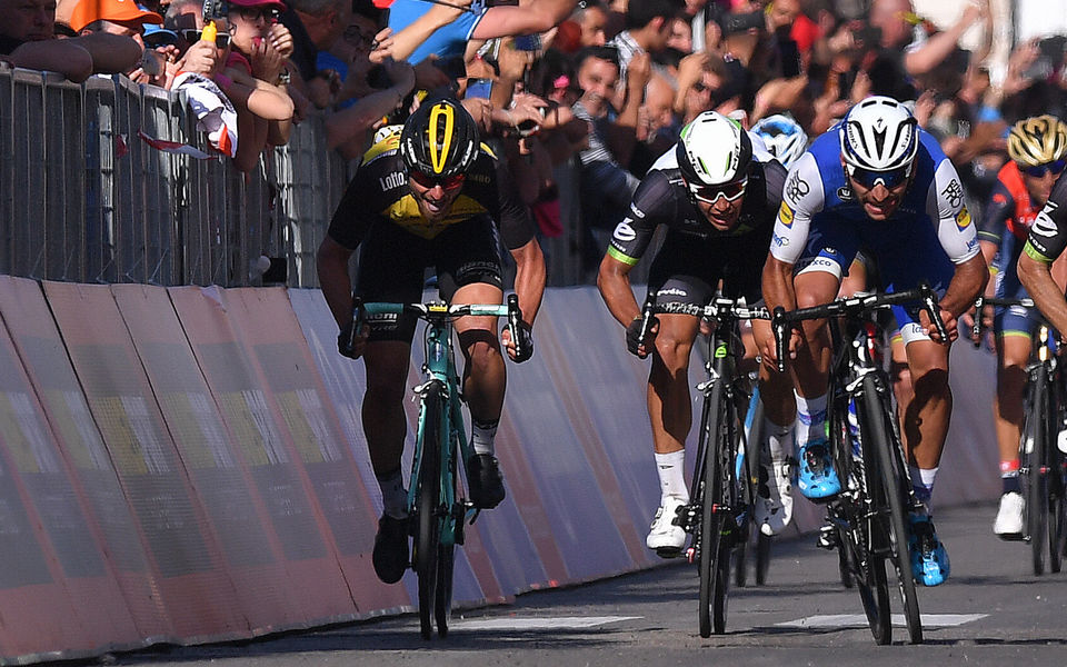 Giro d’Italia: Gaviria comes close to maiden Grand Tour stage podium