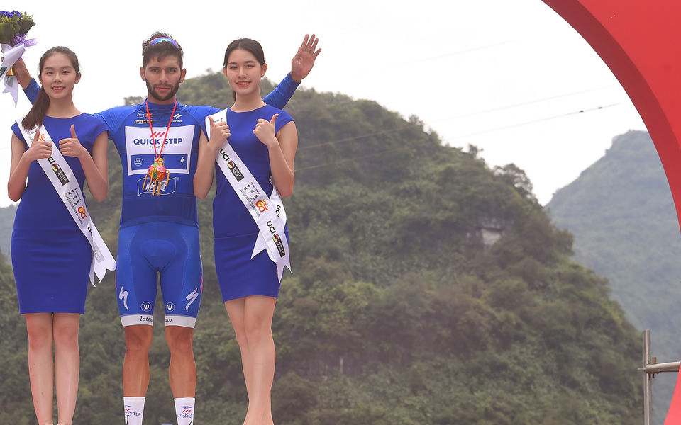 Tour of Guangxi: Gaviria steviger in het blauw