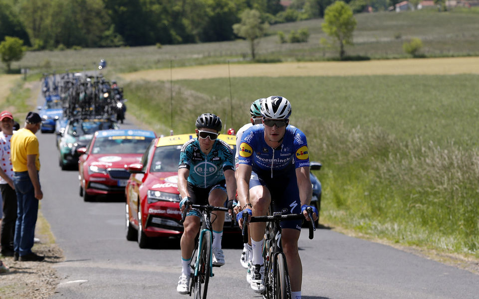 Garrison in the break on Dauphiné opening stage