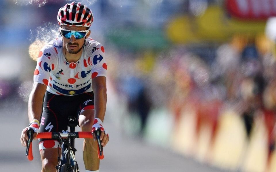 Tour de France: tweede plek Alaphilippe in rit 14