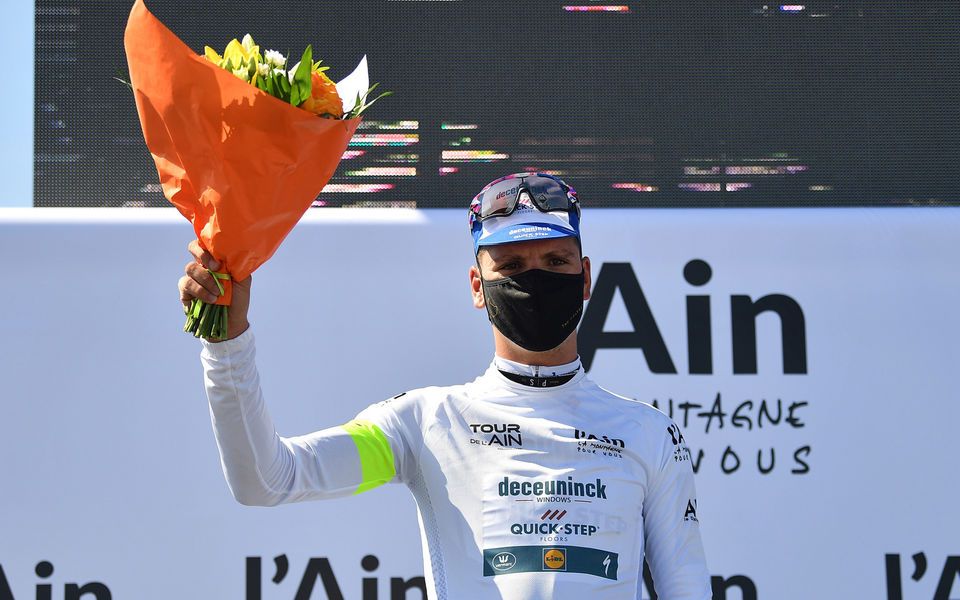 João Almeida takes Tour de l’Ain white jersey