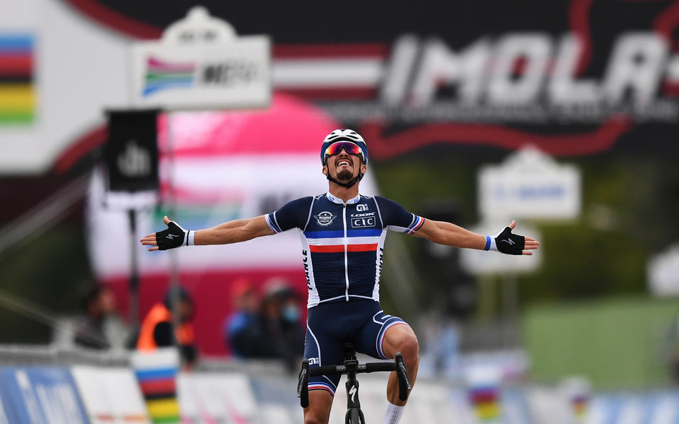 Julian Alaphilippe: “Het winnen van de regenboogtrui was een droom”