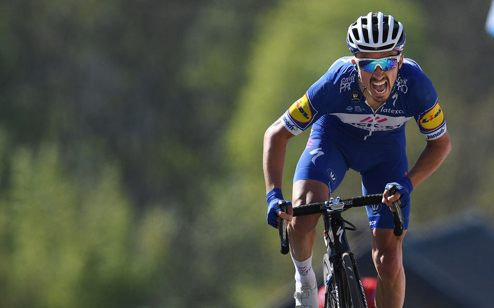 Julian Alaphilippe: "alle wegen leiden naar Innsbruck"