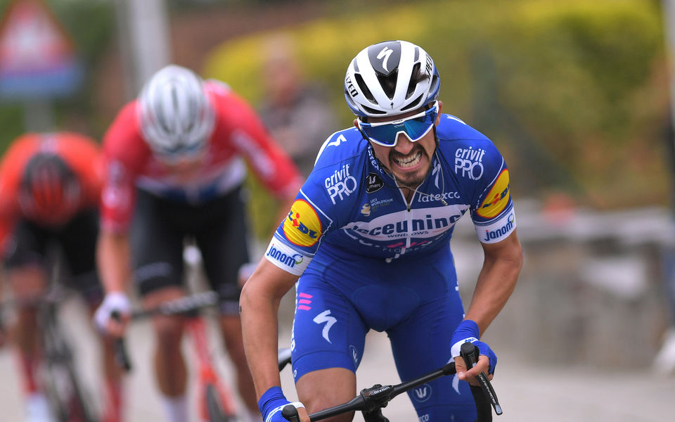 Alaphilippe takes runner-up at Brabantse Pijl