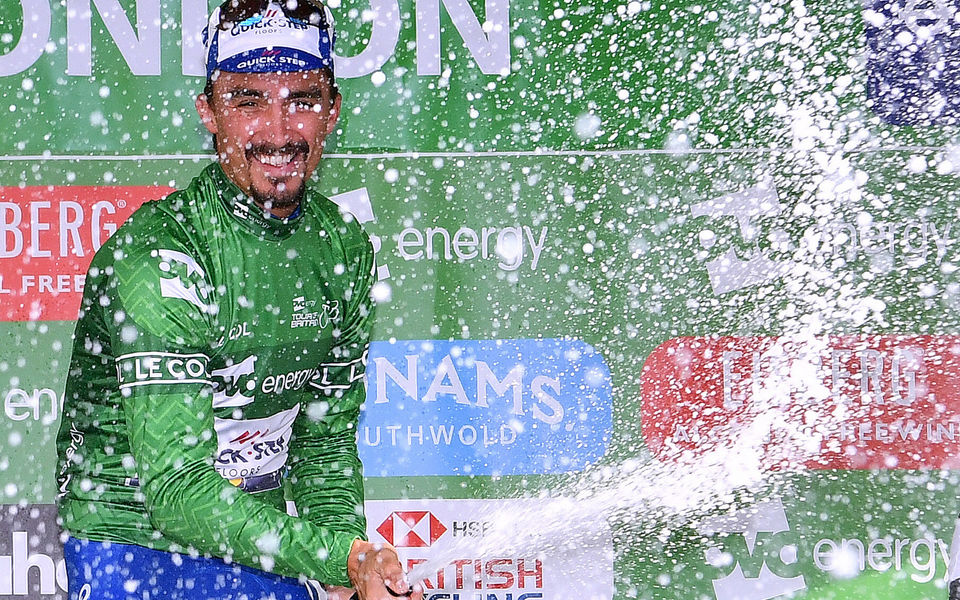 Julian Alaphilippe wint Tour of Britain