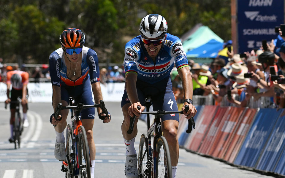 Tour Down Under: Alaphilippe vierde op Willunga Hill