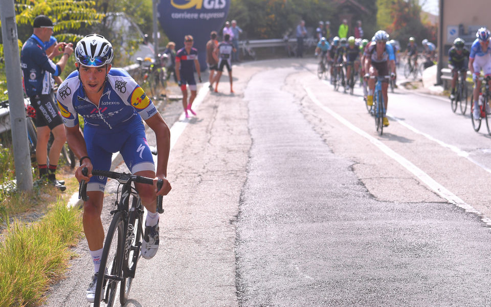 Milano-Torino: Alaphilippe valt aan, Martin 11e