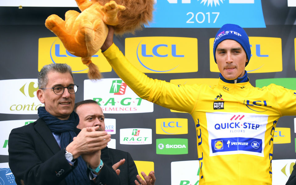 Paris-Nice: Alaphilippe claims yellow with huge win