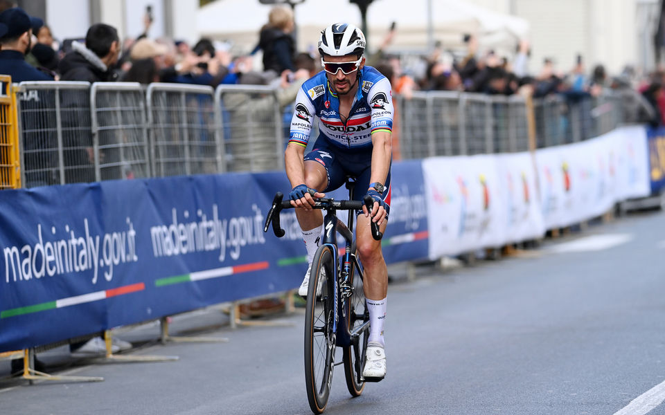Alaphilippe just outside the top 10 in Milano-Sanremo
