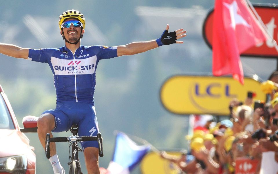 Tour de France: Julian Alaphilippe’s Alpine day of glory