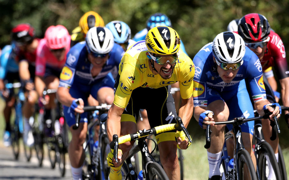 Alaphilippe extends Tour de France lead in the crosswinds