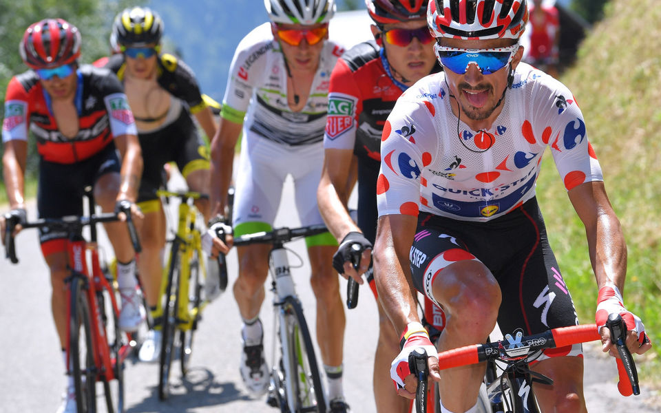 Alaphilippe keeps Tour de France KOM lead