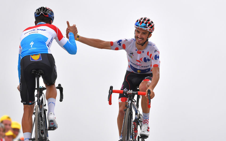 Alaphilippe on the hunt in the Tour de France mountains