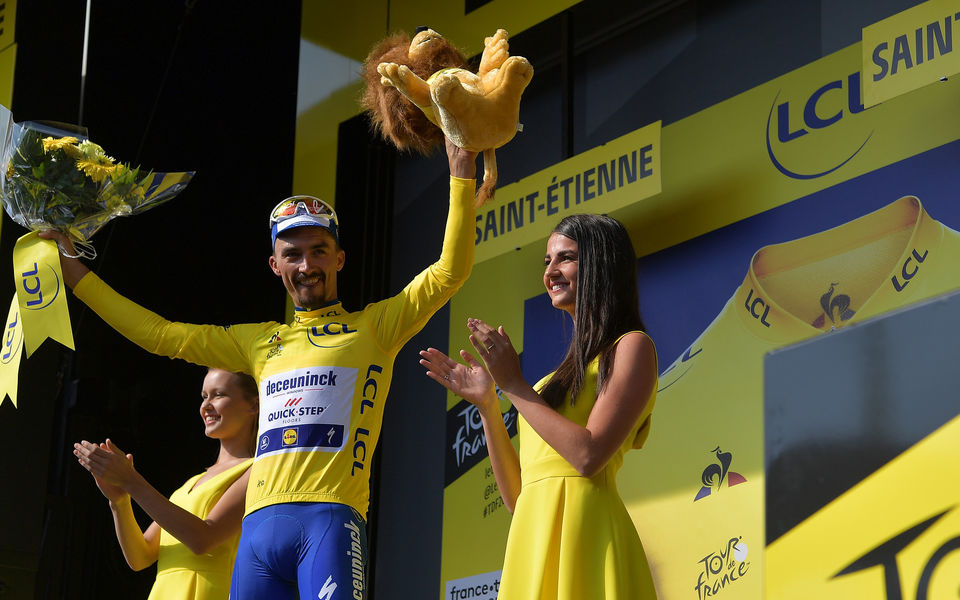 Tour de France: Alaphilippe terug in het geel