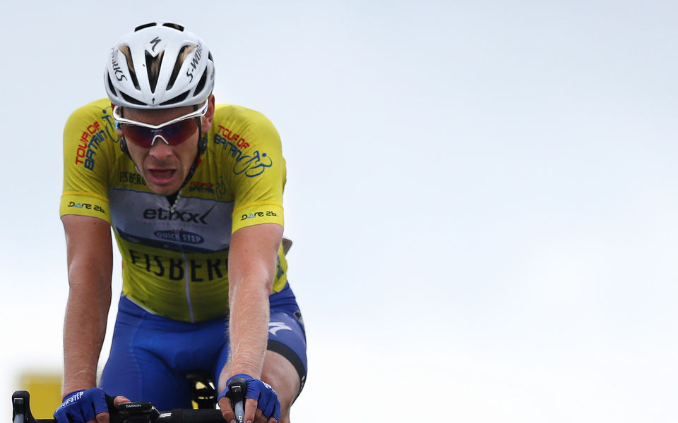 Tour of Britain: Vermote gives it his all on Haytor