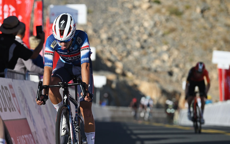 Lecerf klimt met de besten omhoog in UAE Tour